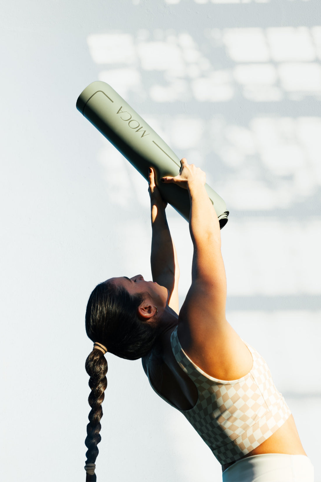 MOCA yoga mat ritual lifestyle connection breath movement practice. conscious yoga practice