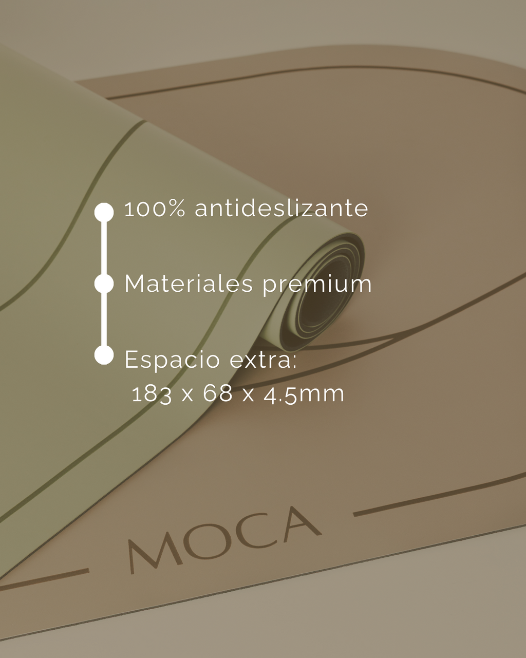 Eco-friendly premium yoga mat made with sustainable materials