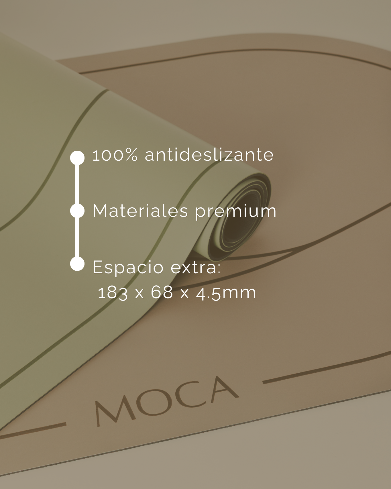 Eco-friendly premium yoga mat made with sustainable materials