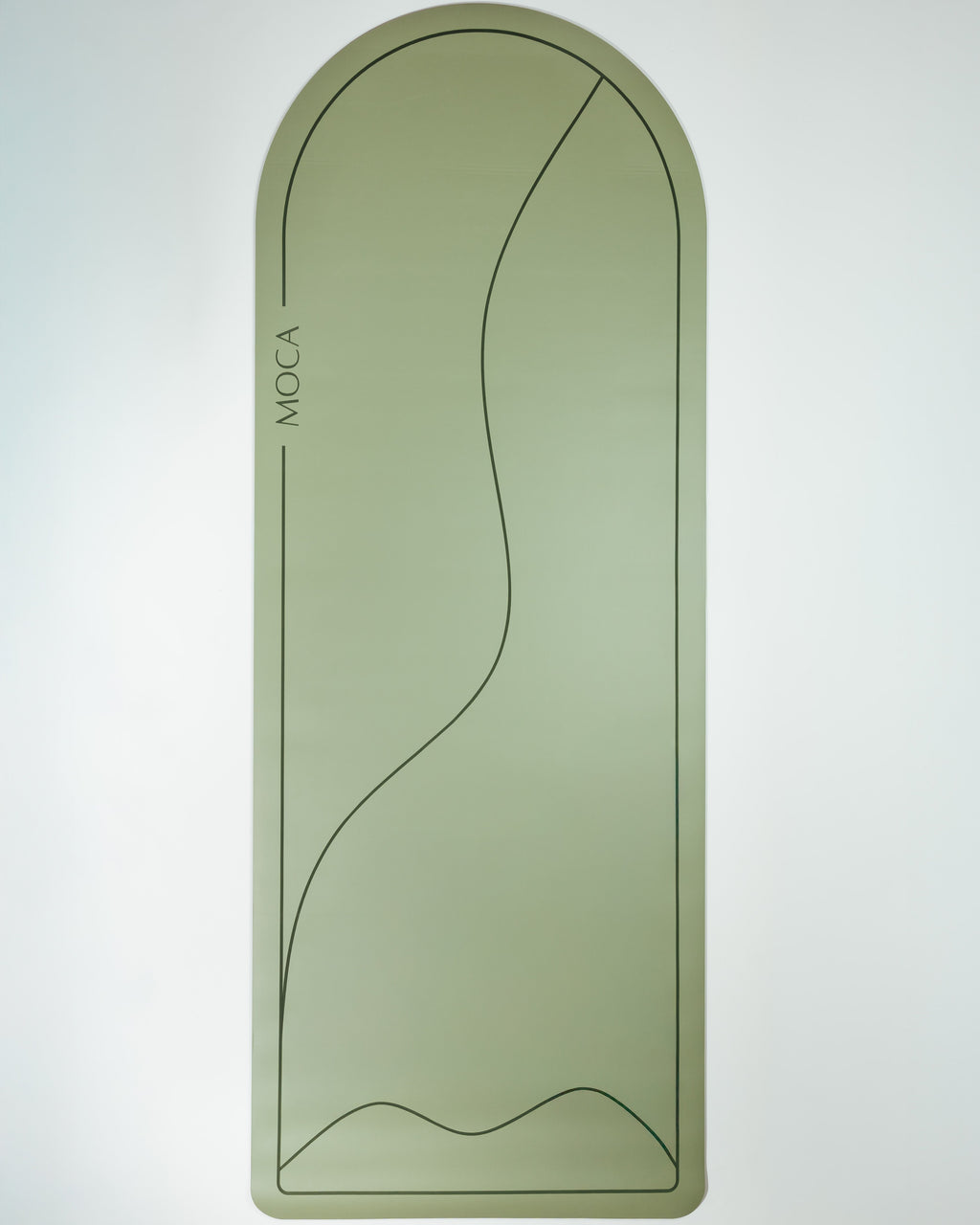 Premium yoga mat designed to support intense and daily yoga practice