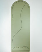 Premium yoga mat designed to support intense and daily yoga practice