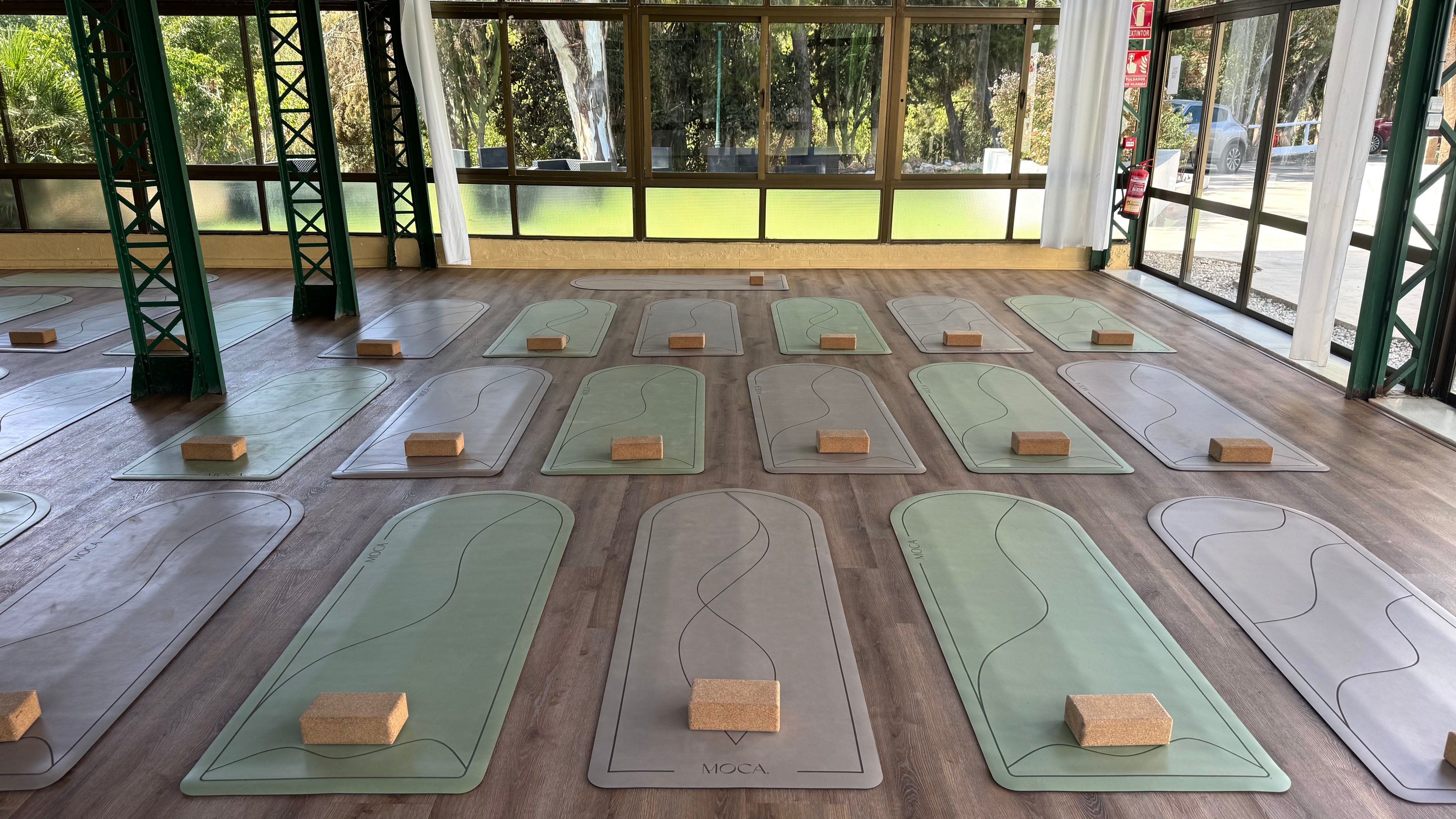 esterillas de yoga para eventos 
